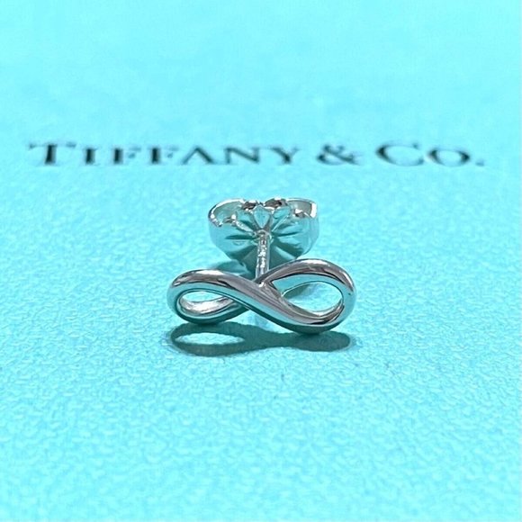 new TIFFANY &Co. Infinity Earrings Single Earring - Picture 2 of 6